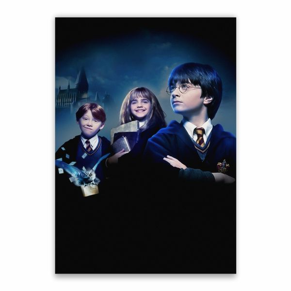 Harry, Hermoine And Ron Poster - A1