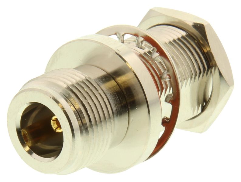 Amphenol (N7471A1-NT3G-50) RF / Coaxial Adapter, N, Jack, N, Jack