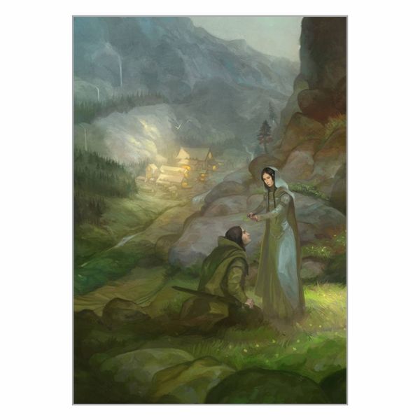 Man And Woman Rivendell Poster - A1