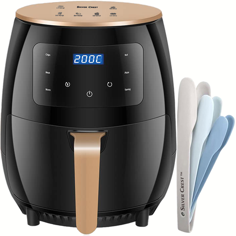 Silver Crest XL Digital Air Fryer Including a Nesting Tongs Set Shop Today. Get it Tomorrow takealot