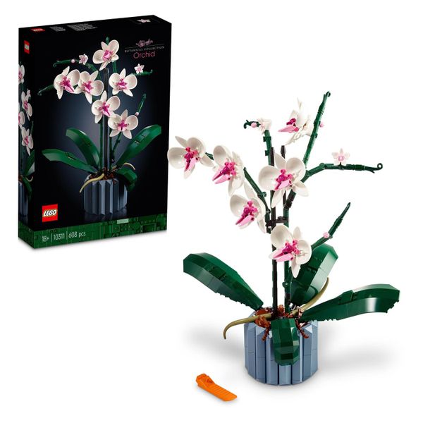 LEGO® Botanicals Orchid 10311 Plant Decor Building Kit (608 Pieces)