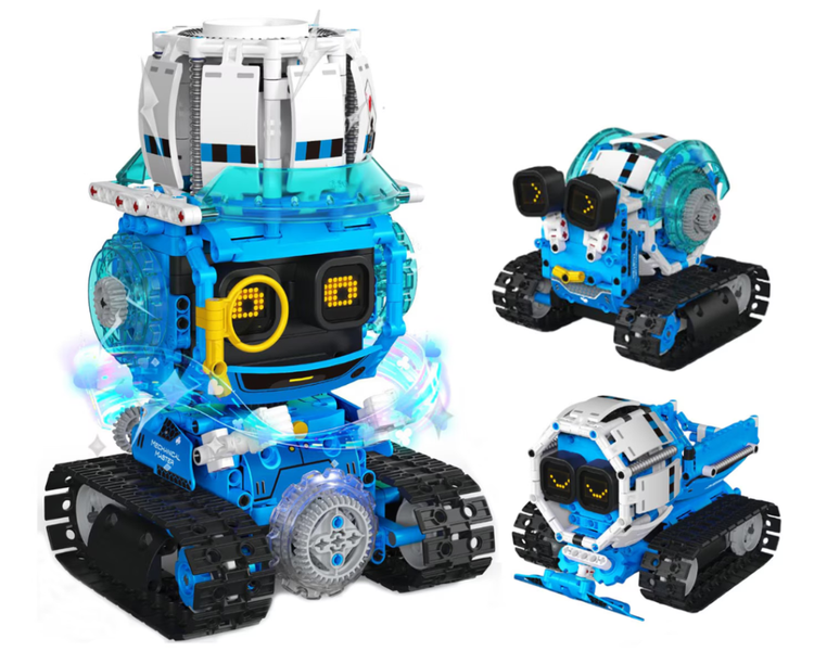 MorFansi 3 in 1 Robot Building Kids Toy Kit Remote &amp; APP Controlled