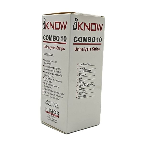 Iknow Combo Urinalysis Strips 100's