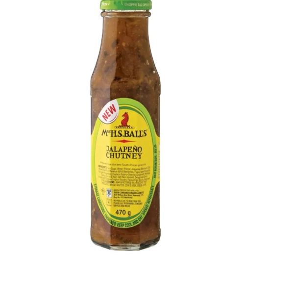 Mrs Ball's Chutney Jalapeno 24 x 470g