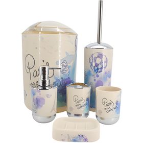 Modern Design 6 Piece Bathroom Accessory Set Bathroom Accessory Set | Shop Today. Get it ...