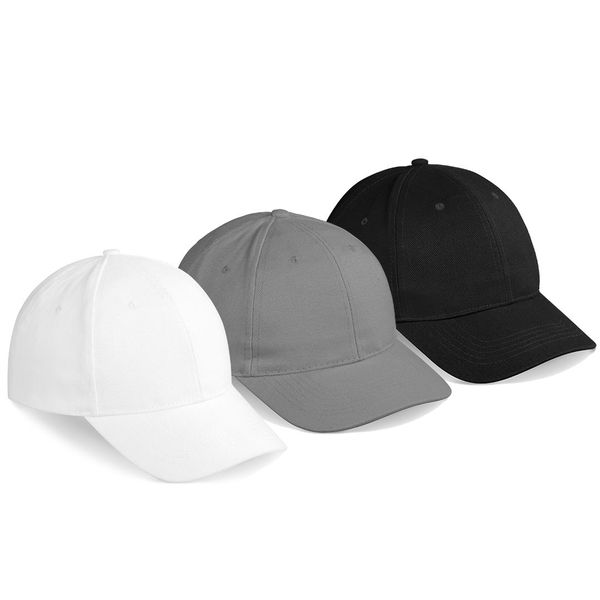Always Summer Multi Colour Clifton 6 Panel Cotton Beach Cap 3 Pack