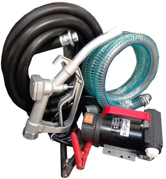 Flowbins 12v Portable Diesel Pump kit Transfer 40Lt/min max