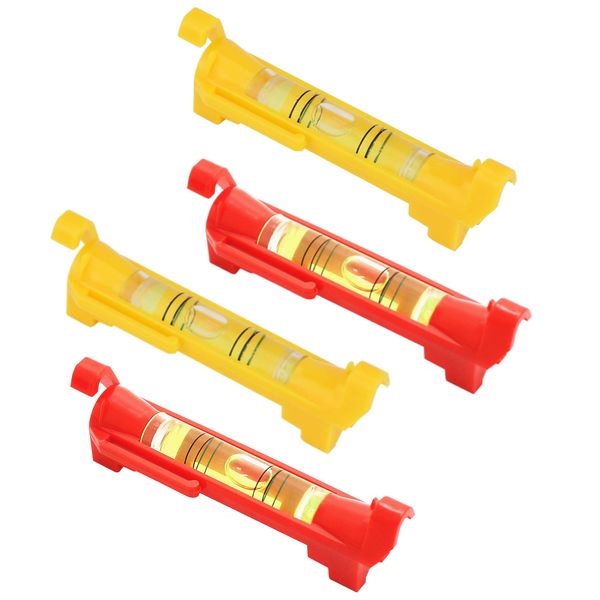 DIY Tool Mini Horizontal Hanging Line String Spirit Leveller Set of 4-37mm