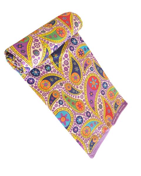 African Print Fabric - Block Wax - Peacock Design - 6 Yards