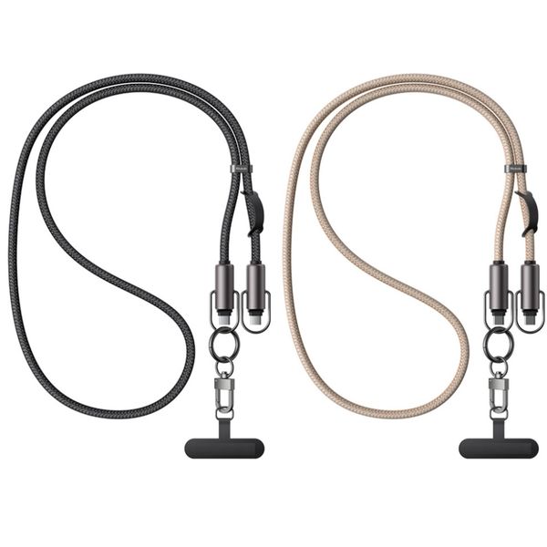 2 Pack Phone Lanyard Compatible with Apple and Android Phones