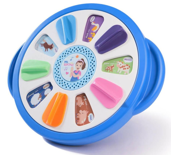 Ms. Rachel Official Spin Along Learning Wheel With 3 Learning Play Modes