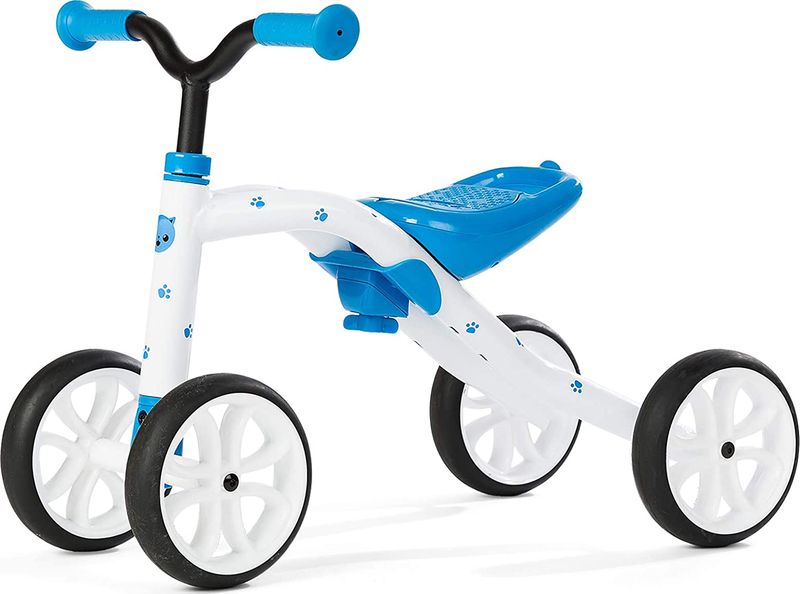 Chillafish Quadie Funky 4-Wheeled Ride-on Blue