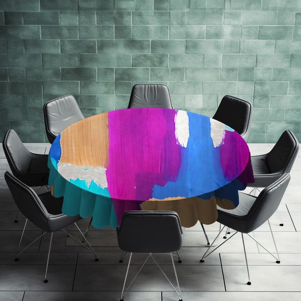 Whispers Of Serenity Round Tablecloth