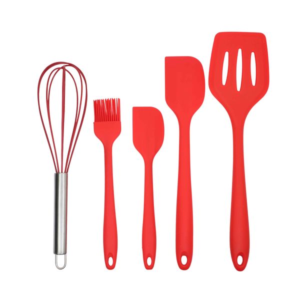 5 Piece - Premium Baking Prop Set - Non-Stick Silicone