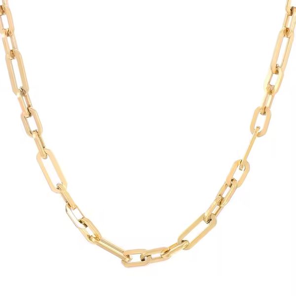 Paperclip Chain Gold