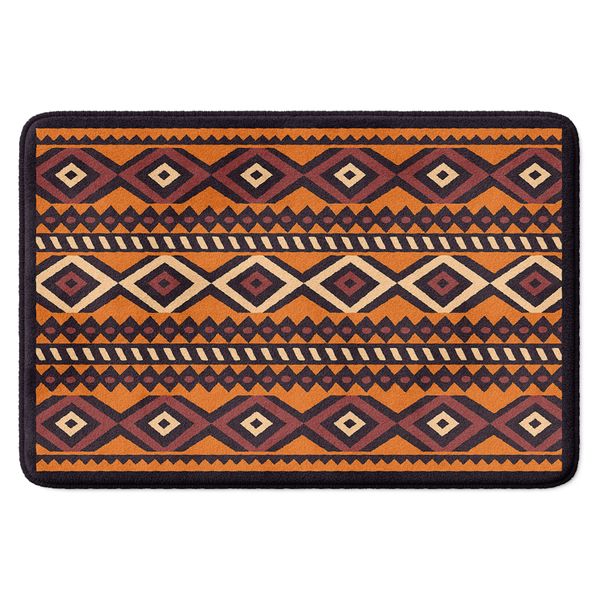 Cape Art Memory Foam Bath Mat Desert Diamonds