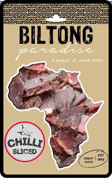 Chilli Beef Biltong 10x60g Snack Packs