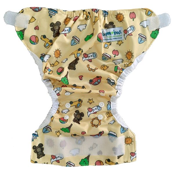 Nappy Cover Newborn (Snap Waist) - Transport
