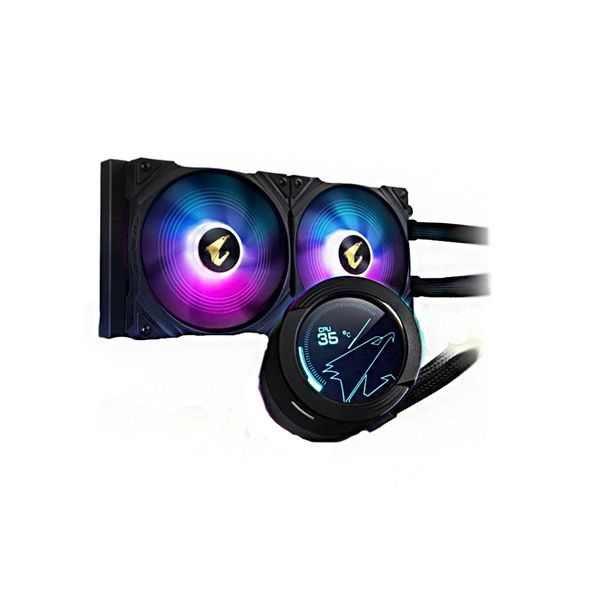 Gigabyte AORUS WATERFORCE X 280 280mm Black RGB All-In-One