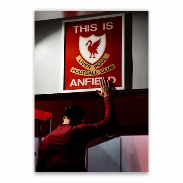 Van Dijk This Is Anfield Poster - A1