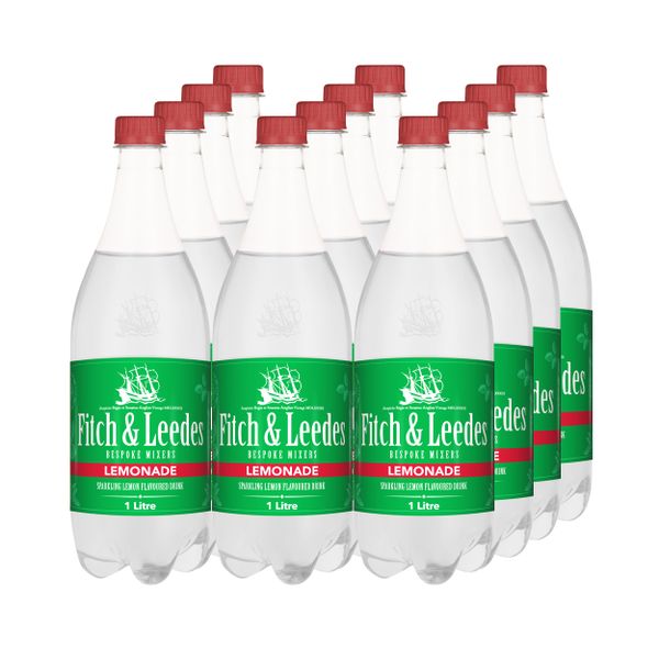 Fitch &amp; Leedes Lemonade - 12 x 1Litre