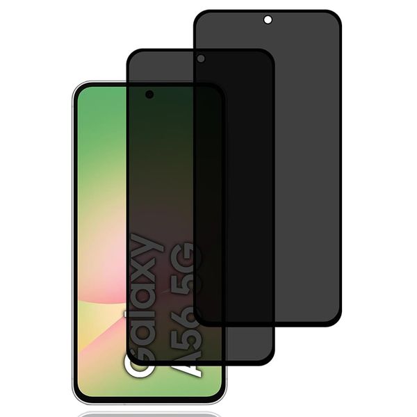 2-Pack Privacy Screen Tempered Glass Film Compatible With Galaxy A16 4G/5G
