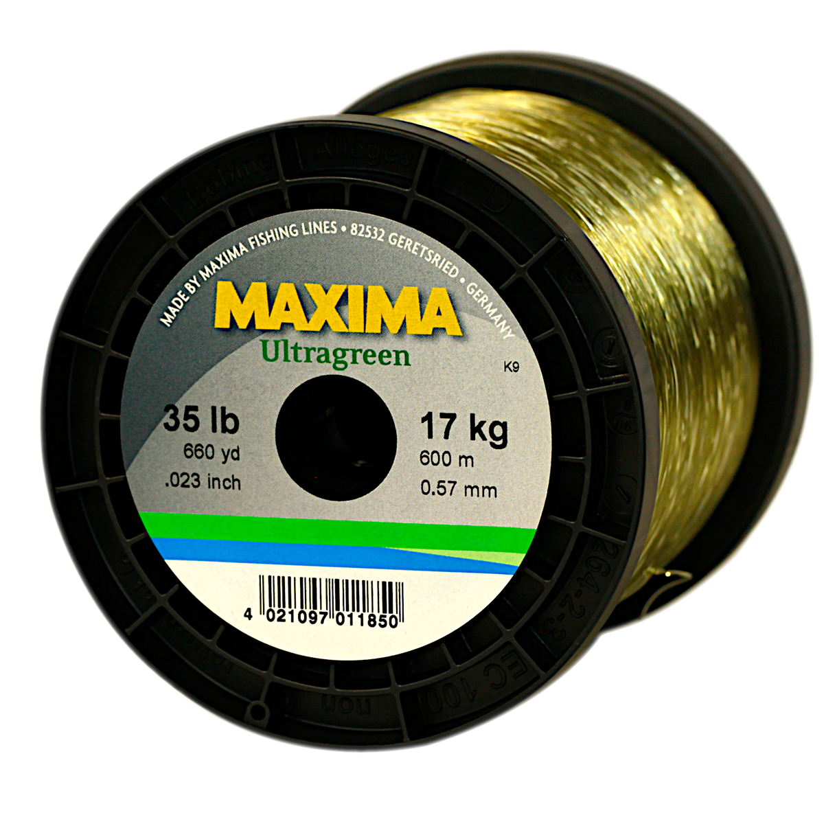 Maxima Nylon Fishing Line, 17KG/35LB 0.57MM, Colour Ultra Green, 600m Spool, Shop Today. Get it Tomorrow!