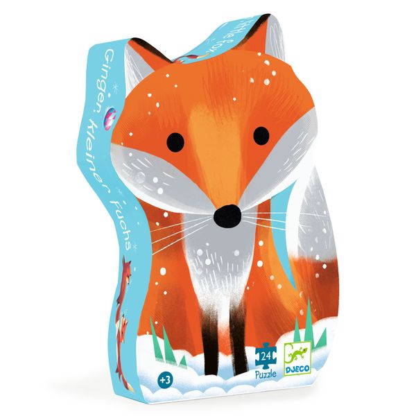 Djeco Silhouette Puzzle - Ginger, little fox