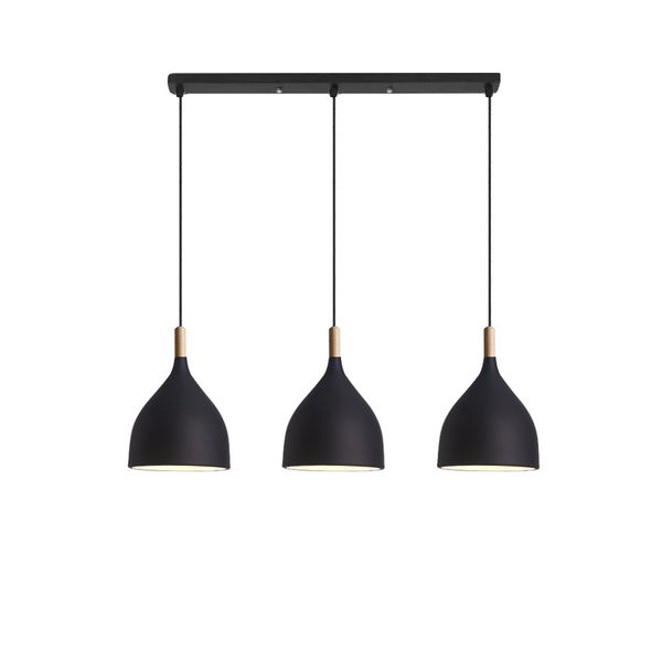 Drlight Modern Small Bowl Style Pendant Light - Long Strip 3 Cover