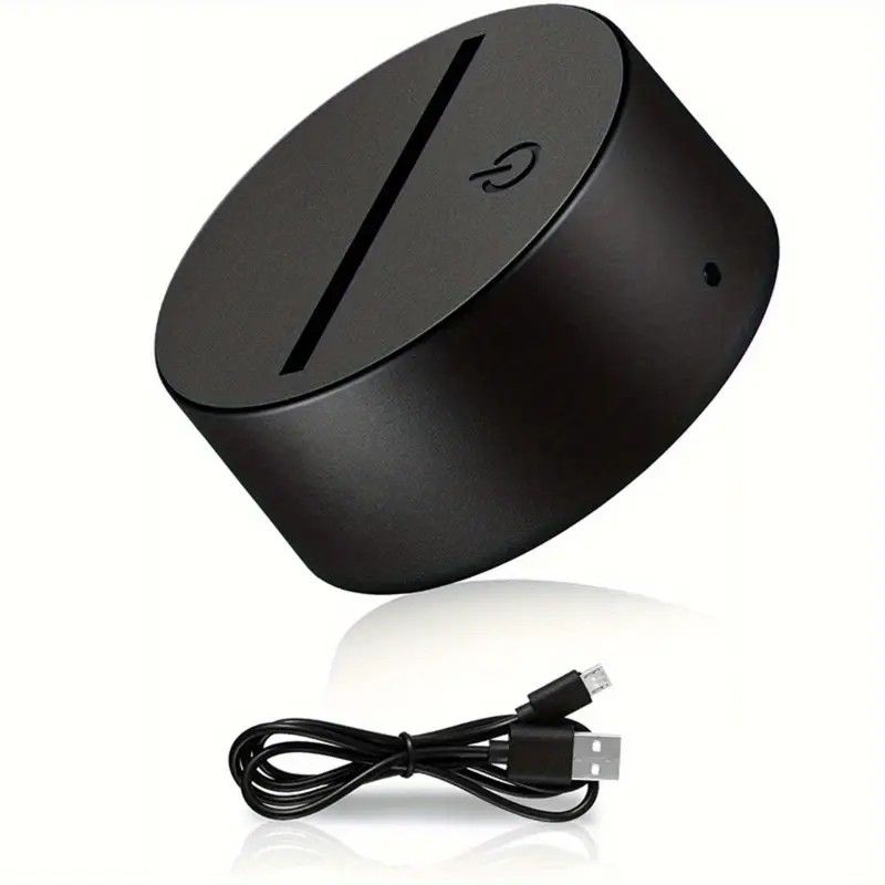 3D Light Base For Glass Art