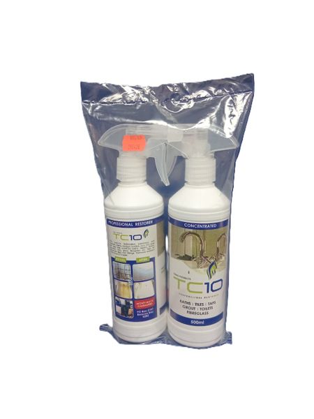 TC10 - Professional Cleaner and Restorer Set - 500ml - 2 Pack