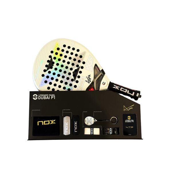 NOX AT10 Dubai P1 Padel Racket - Limited Edition Signed by Agustín Tapia