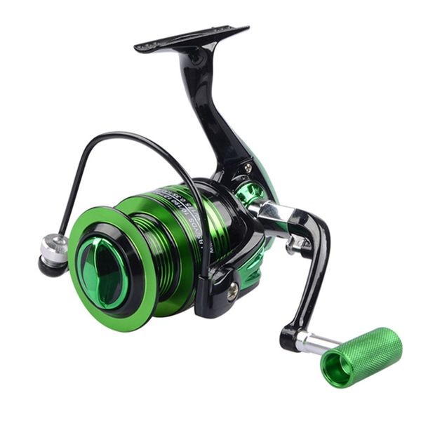 5000 Metal Head Spinning Reel Black Green