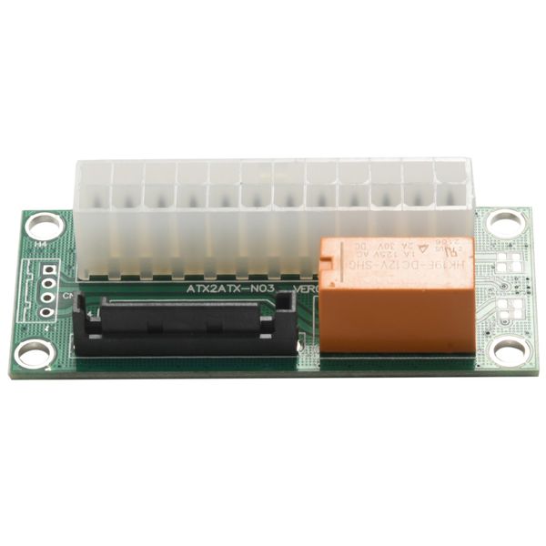 Power Board Dual PSU Multiple Power Supply Adapter Add2Psu with Sata ATX 24