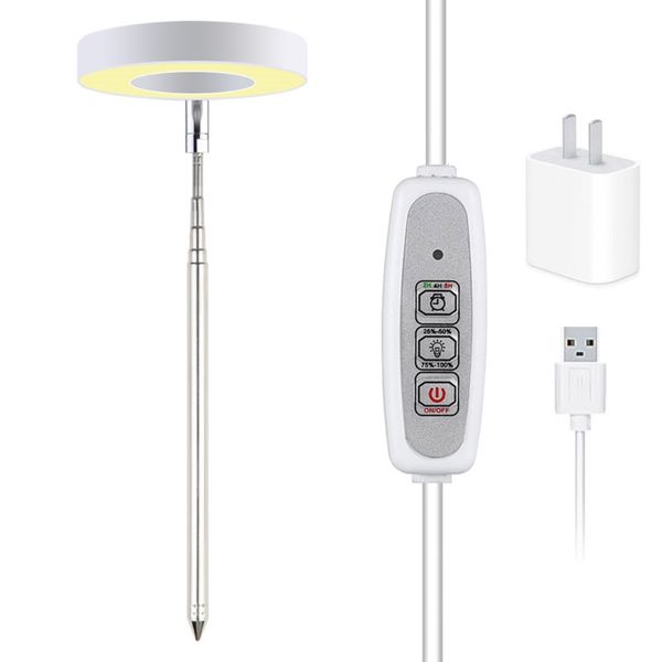 LED Full Spectrum Plant Light Telescopic Pole For Succulents