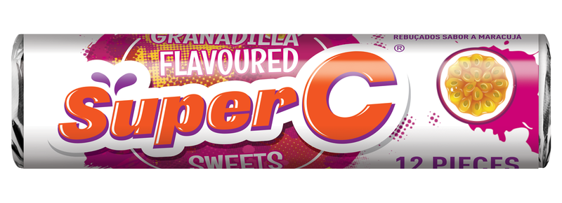 Super C Rolls Granadilla 24x36,9g