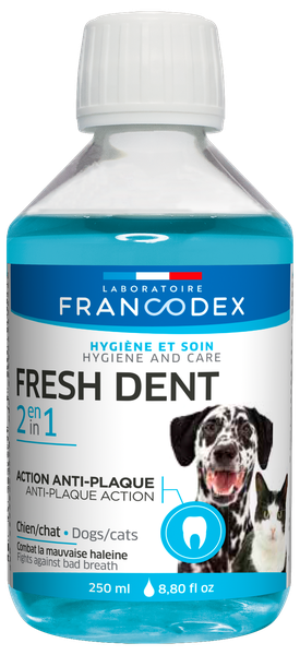 Fresh Dent - Dogs and Cats Breath Freshener for drinking water