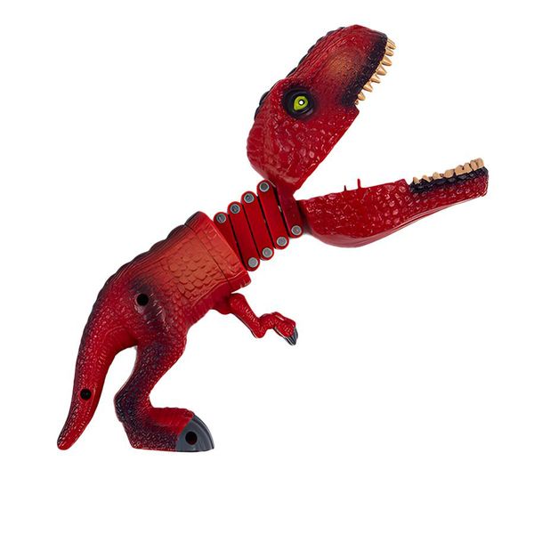 High Quality Retractable Neck Squeezing Biting Dinosaur