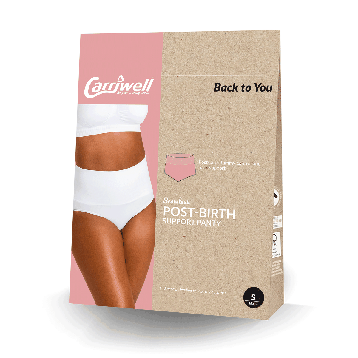 Carriwell - Post Birth Support Panty - Black, Shop Today. Get it Tomorrow!
