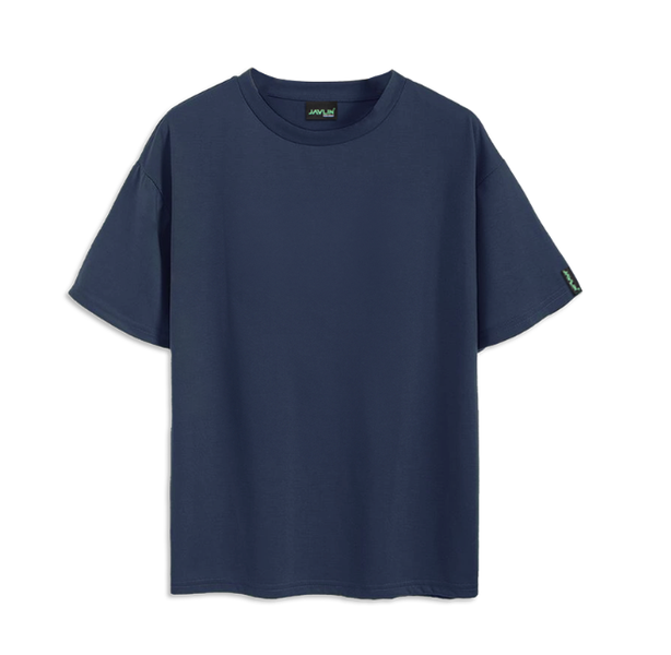 Javlin - Navy Ringspun Cotton T-Shirt