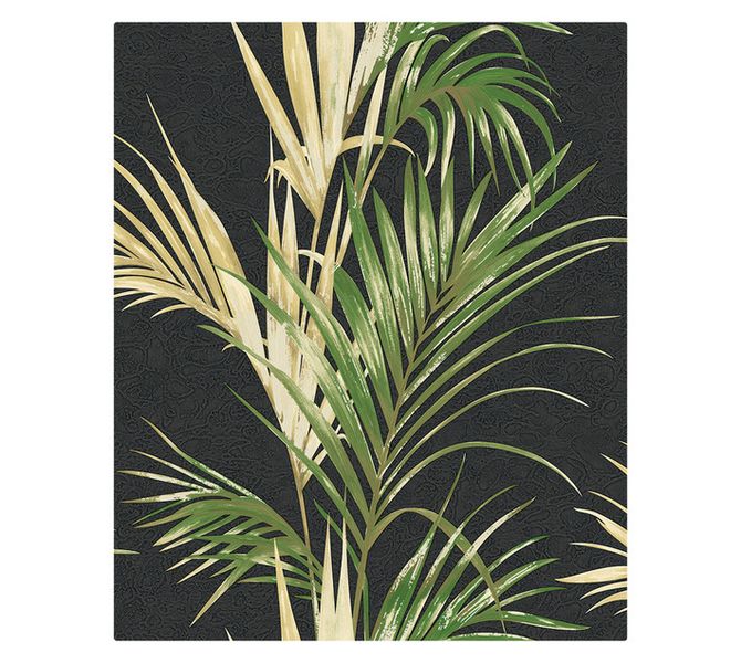 Pink Palms Wallpaper Pink and Green 10 m x 530 mm
