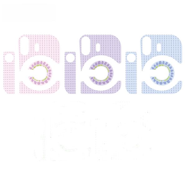 Pack Of 3 Stickers For Instax Mini 12 Camera