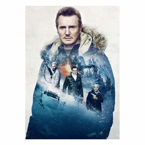 Blue Cold Pursuit - A1 poster