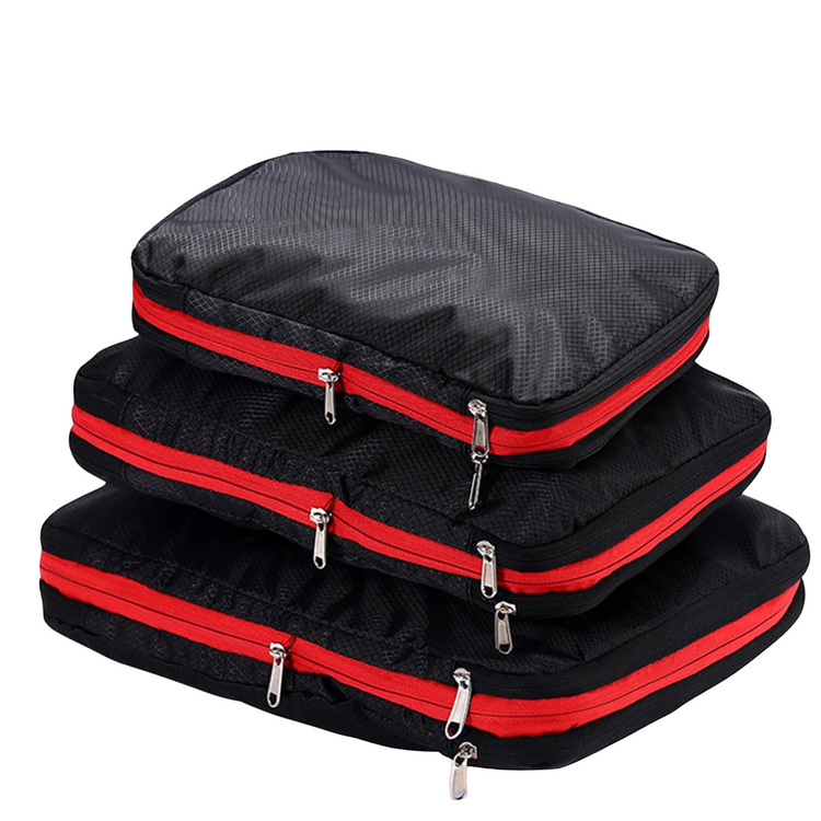 3 Piece Compression Packing Cubes Set