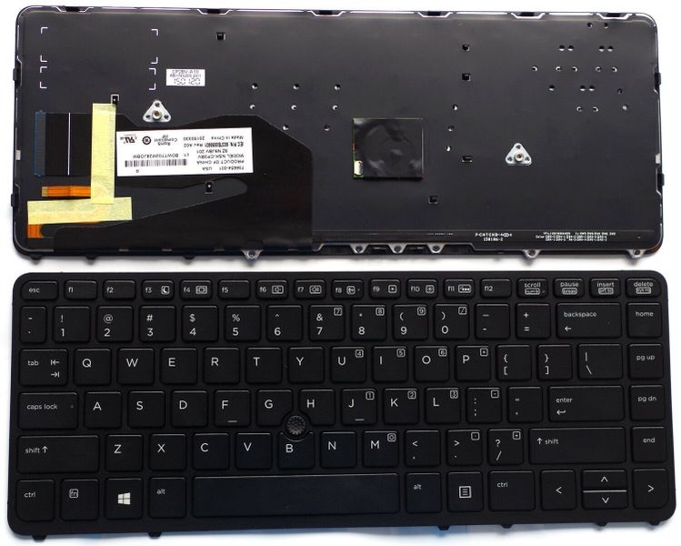 Replacement HP EliteBook 840 G1 850 G1 Laptop Keyboard Us layout