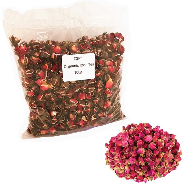 Rose Tea Organic Rosebud Tea -100g