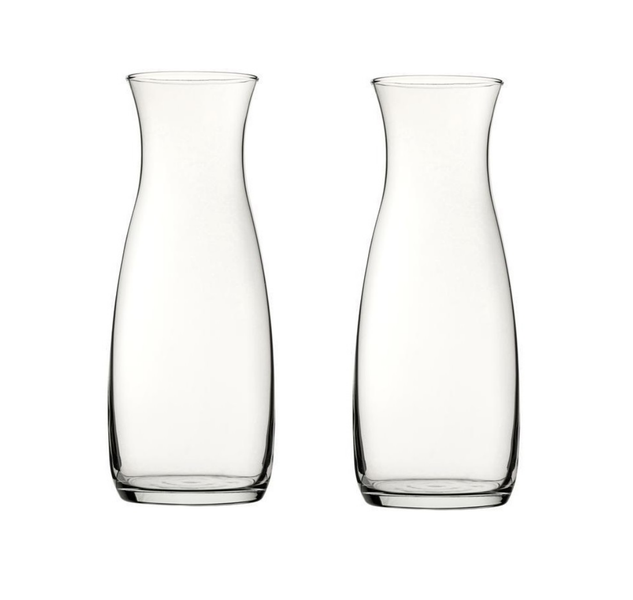 Carafe Glass Amphora 360ml 2 Piece Clear - Kitchen Essentials