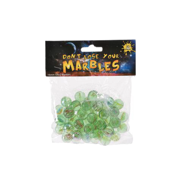 Don't Lose Your Marbles- Assorted Marbles 50 Piece