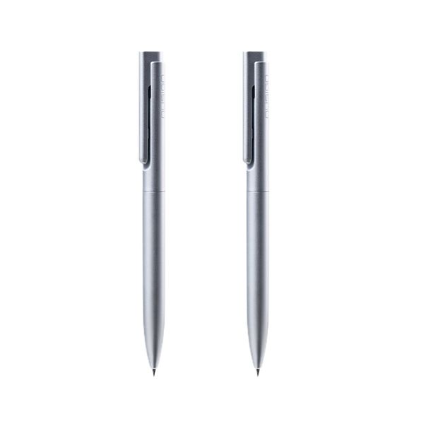 Deli Gel Pen Metallic Style 0.5mm Black Ink x 2