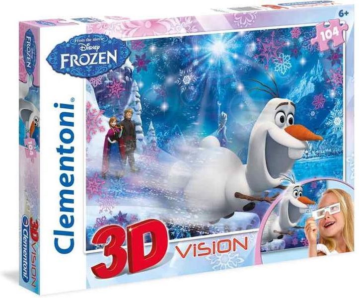 Disney Frozen 3D -104 Piece Puzzle